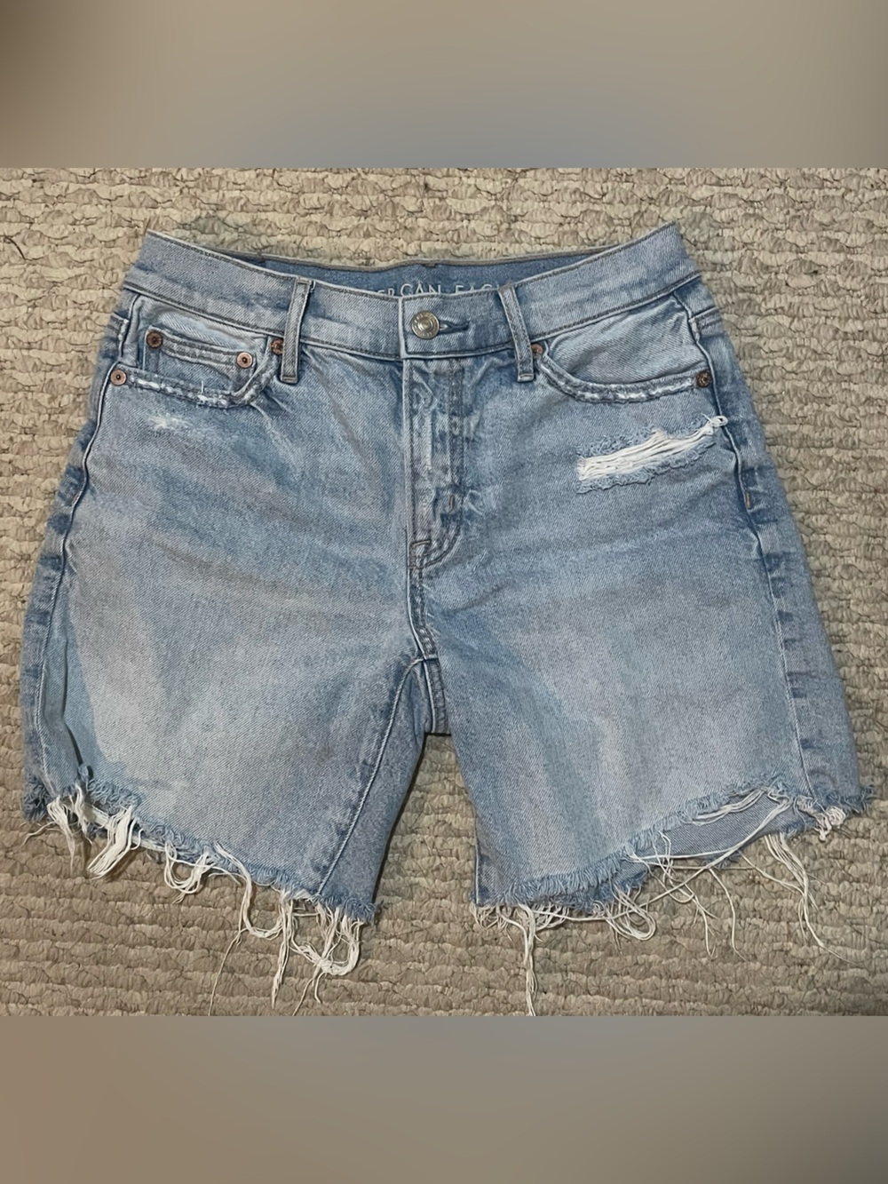 American Eagle Denim Bermuda Shorts